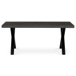 Jídelní stůl 180x90cm, lamino, šedý dub, HT-R5316 GREY