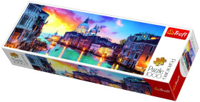 Panoramatické puzzle Kanál Grande, Benátky