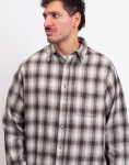 Gramicci Piled Flannel Shirt Slate M