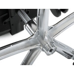 Kancelářské křeslo, houpací mechanismus, šedá ekokůže, KA-F1385 GREY