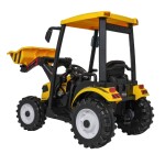 Mamido Dětský elektrický traktor MEGA D68 24V s přívěsem žlutý