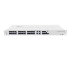 MikroTik Cloud Router Switch CRS328-4C-20S-4S+RM, 800MHz CPU,512MB RAM, 20x SFP, 4x SFP+, 4x LAN combo, vč. L5 EDF_1015961