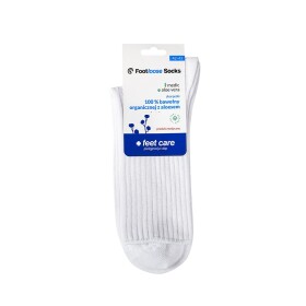 Bratex Ponožky bavlněné aloe bílé