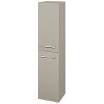 Dřevojas - Vysoká skříň DOS SVD2 35 - L04 Béžová vysoký lesk / Úchytka T03 / L04 Béžová vysoký lesk / Levé 116699C