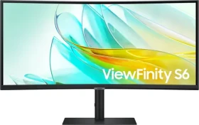 34" Samsung ViewFinity S6 LS34C652UEUXXE černá / Monitor / 3440x1440 / 21:9 / 100Hz / HDMI / DP (LS34C652UEUXXE)