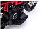Mamido Dětská elektrická motorka Aprilia černá