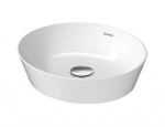 DURAVIT - Cape Cod Umyvadlová mísa 40x36 cm, DuraCeram, matná bílá 2328403200