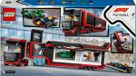 LEGO LEGO® City 60445 Kamion F1® s vozy F1® RB20 a AMR24