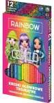 ASTRA Trojhranné pastelky Rainbow High / 12 ks / FSC certifikace (312023052)