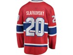 Fanatics Pánský dres Montreal Canadiens NHL Juraj Slafkovský #20 Breakaway Alternate Jersey Velikost: XXL, Distribuce: USA