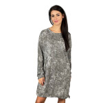 HOSH Mikinové šaty DREAM Velikost: UNI, Barva: Šedá