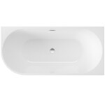 DEANTE - Silia bílá Akrylátová vana, rohová/volně stojící, pravá - 160 cm KDS_016P