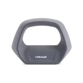 HEAD Kettlebell soft-touch 2,5 kg šedá / Kettlebell / železné jádro / protiskluzový design