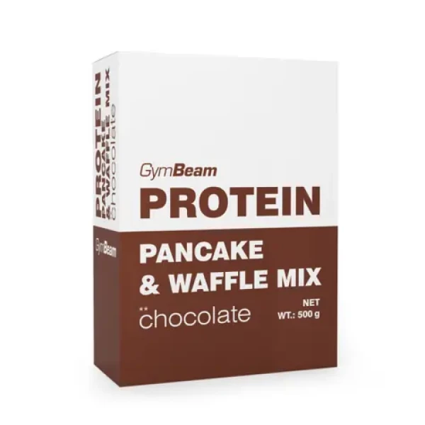 Proteinové palačinky Pancake Waffle Mix 500 g - GymBeam (čokoláda, 500 g) (6086-1-500g-chocolate)