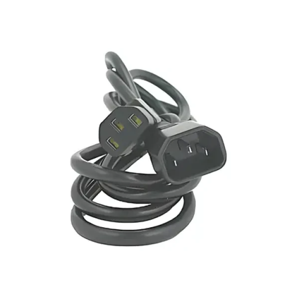 OEM Prodlužovací kabel 230V C13-C14 / 2m / černá