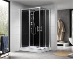 AQUALINE - GRANVIK obdélníkový sprchový box 800x1200x2180, čiré sklo GG80X120