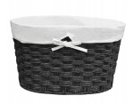 Erga Verona MO, univerzální košík 35x24x16 cm, černá, ERG-SEP-10KOSVER35MOB
