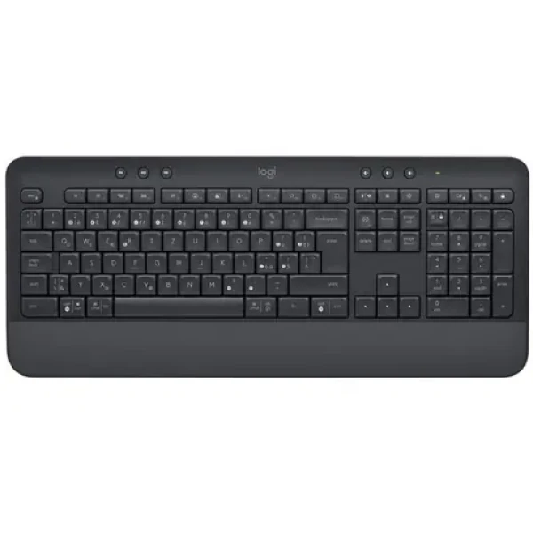 Logitech K650 Graphite / Bezdrátová klávesnice / BT / 2.4GHz / CZSK Layout (920-010947)