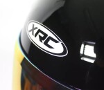 Helma na moto Xrc Vega glossy black - S / černá