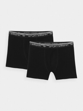 Pánské spodní prádlo boxerky 4F (2Pack) černé Velikost: