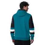 Starter Pánská Mikina San Jose Sharks END ZONE Fleece Hoodie Velikost: