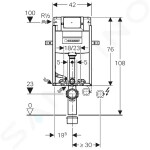 GEBERIT Kombifix pro WC, 110.020.00.1