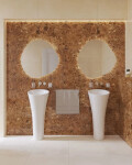 Zrcadlo se senzorem SAT 80x80 cm SATZASLED80 SATZASLED80