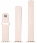 FIXED Set silikonových řemínků Silicone Sporty Strap pro Apple Watch 38/40/41mm růžový (FIXSST2-436-PI)