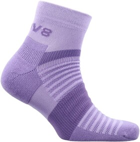 Inov-8 Běžecké ponožky INOV8 ACTIVE MID SOCK - fialové Velikost textilu: XL