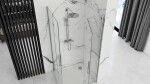 REA/S - Sprchová kabina Molier Chrome Double 80x90 KPL-K6369