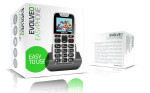 EVOLVEO EasyPhone, mobilní telefon pro seniory s nabíjecím stojánkem, bílý