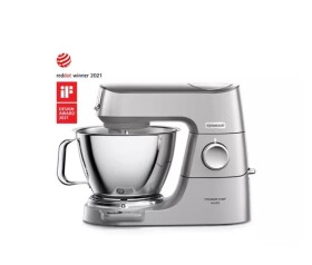 Kenwood Titanium Chef Baker kuchyňský robot, zabudovaná váha, časovač, stříbrná