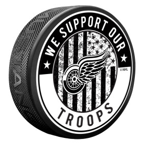 Mustang Puk Detroit Red Wings NHL Military Appreciation