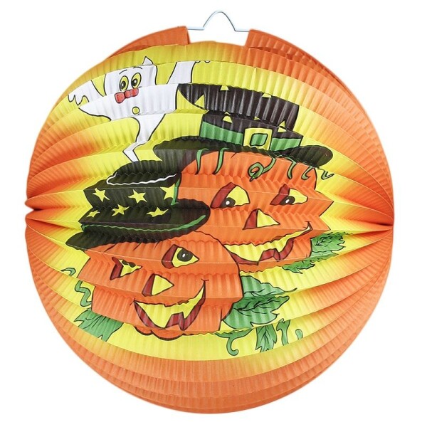 Halloweenský lampion Veselá dýně