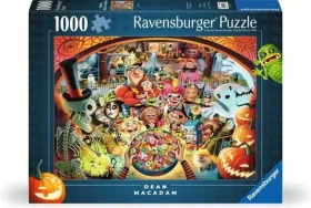 Ravensburger Puzzle: Halloweenské koledování