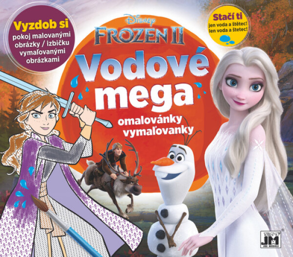 Ledové království II. - Vodové mega omalovánky