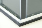 HOPA - Sprchový kout BARCELONA PLUS QUADRATO - Barva rámu - Chrom/Leštěný hliník (ALU), Rozměr A - 90, Rozměr B - 90, Směr zavírání - Univerzální Levé / Pravé, Výplň - Čiré bezpečnostní sklo - 5 / 6 mm OLBBAR90CCBV