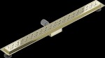 MEXEN/S - Flat M12 odtokový žlab 90 cm zlatý 1521090-15
