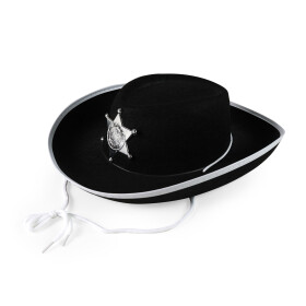 Rappa Klobouk kovbojský šerif s hvězdou