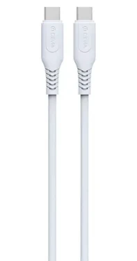 Devia GRS Series bílá / USB kabel / USB-C - USB-C / 1 m (6938595399633)