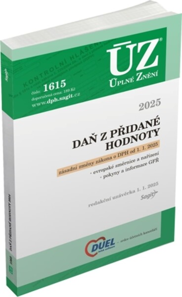 ÚZ 1615 Daň z přidané hodnoty