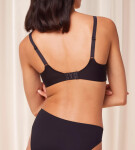 Dámská podprsenka Modern Lace+Cotton WP EX - BLACK - černá 0004 - TRIUMPH BLACK 80D