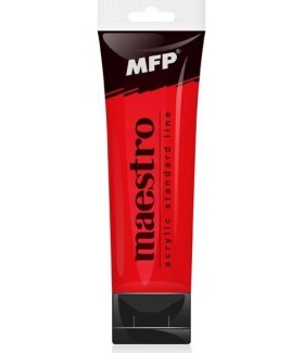 Akrylová barva Maestro 75ml - bright red