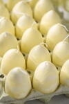 Ib Laursen Svíčka Egg Lemonade, žlutá barva, vosk