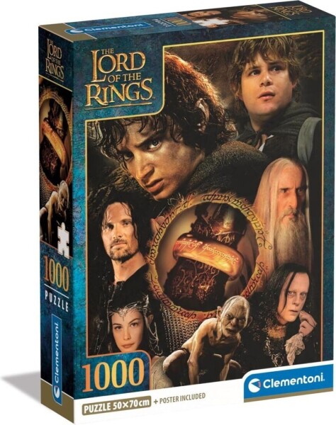 Puzzle Pán prstenů 1000 dílků