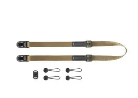 Peak Design Leash Coyote (světle hnědá) / Krční popruh / Fotoaparát (L-CY-3)