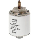 Siemens 3NC5840 sada pojistek 600 A 1000 V 3 ks