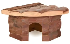 TRIXIE Přírodní domek rohový JESPER pro křečky / Domek / 22 x 10 x 15 cm
