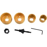 EXTOL CRAFT 1808 Vykružovací korunky, sada 6ks