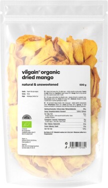 Vilgain Mango sušené BIO – 500 g